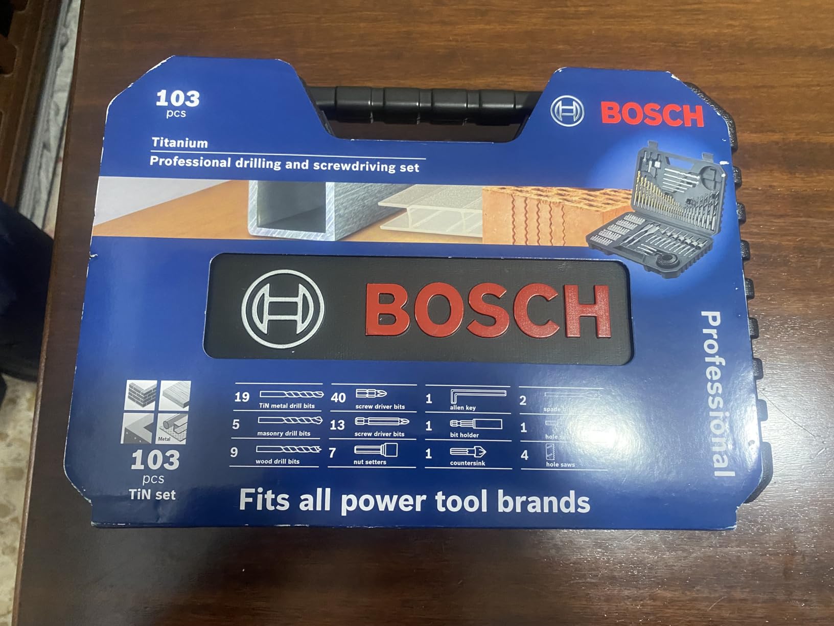Bosch Professional coffret forets embouts 103 pièces