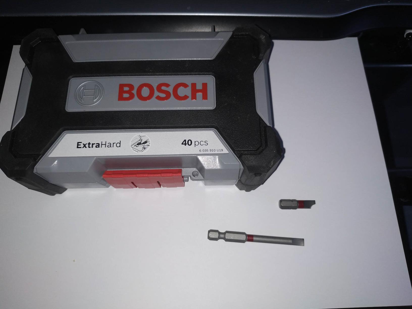 Bosch Pick and Click kit embouts 40 pièces