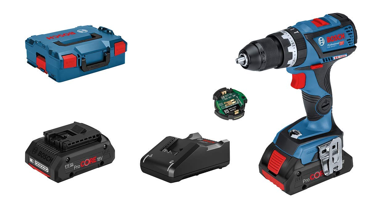 Bosch GSB 18V-60 C perceuse-visseuse percussion 18V 2x4Ah
