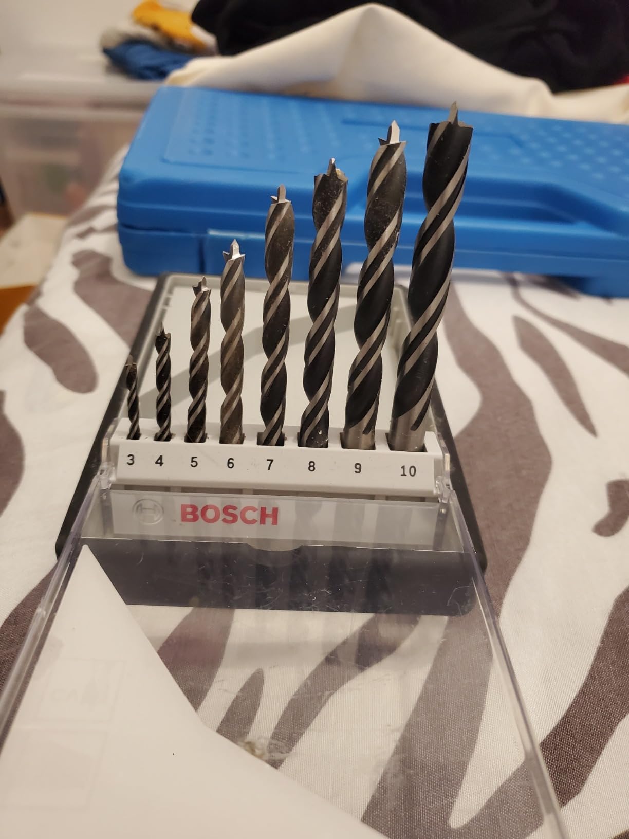 Bosch PRO Wood coffret forets bois 8 pcs 3-10 mm