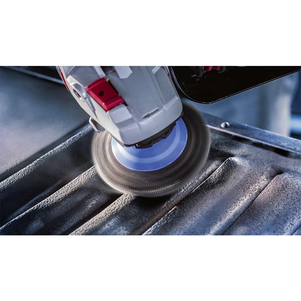 Bosch PRO Steel brosse conique 100 mm M14 fils torsadés acier