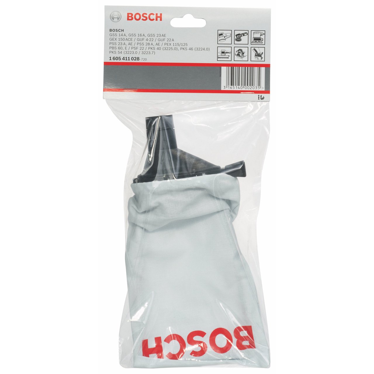 Bosch Aspirateurs sac tissu PBS 75 E ponceuse bande