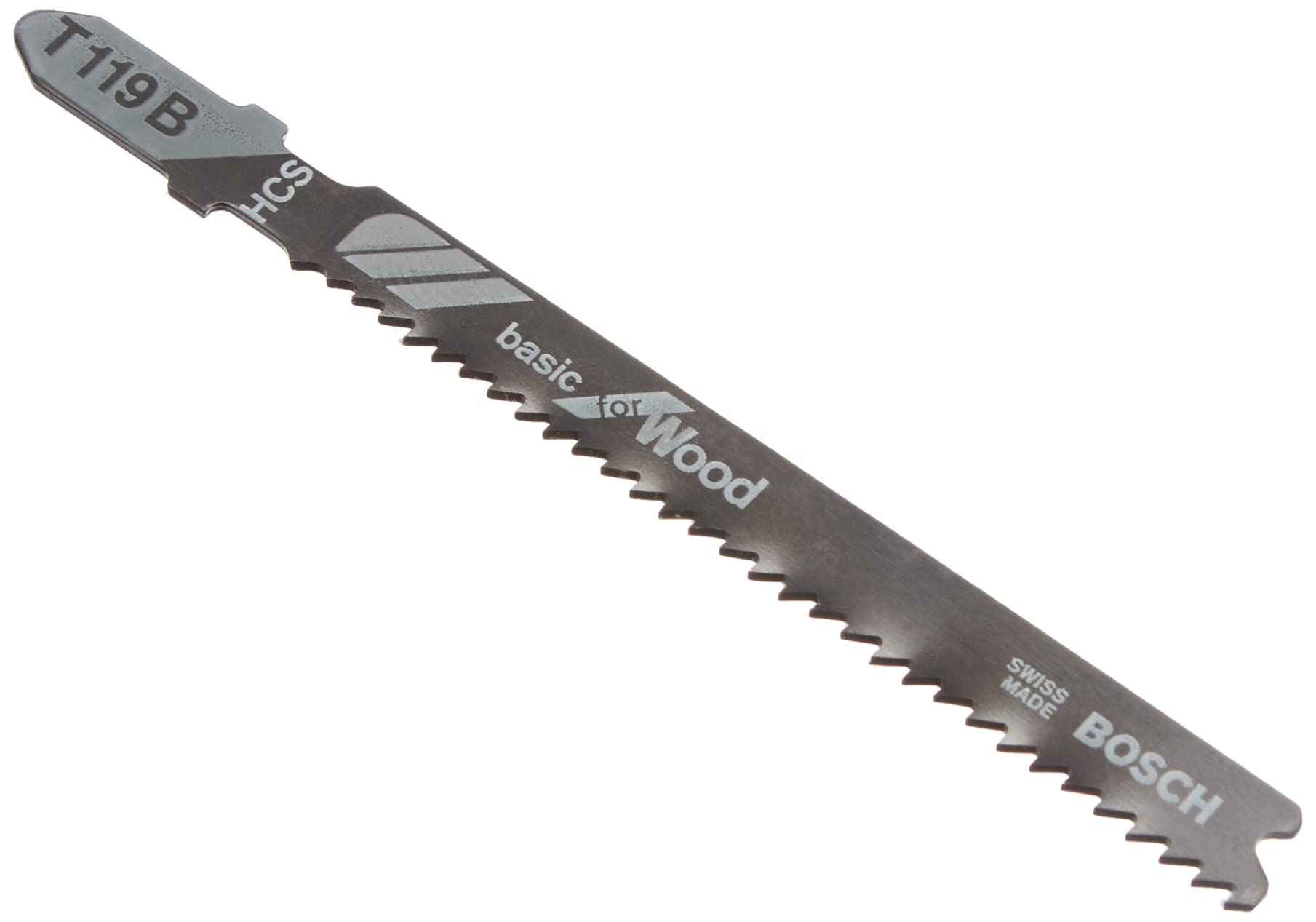 Bosch T119B Lame Scie Sauteuse Bois x5 Droite