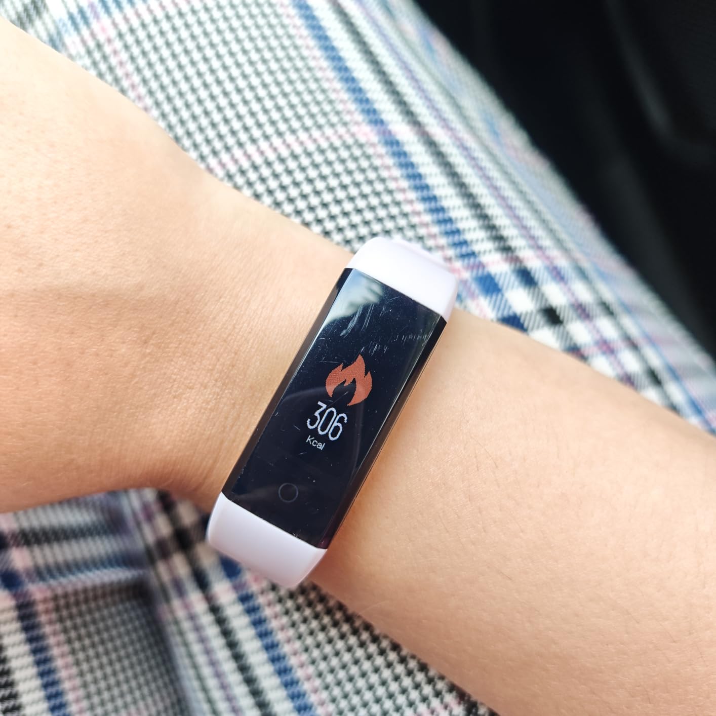 GRV montre podomètre marche rose non connectée sans Bluetooth