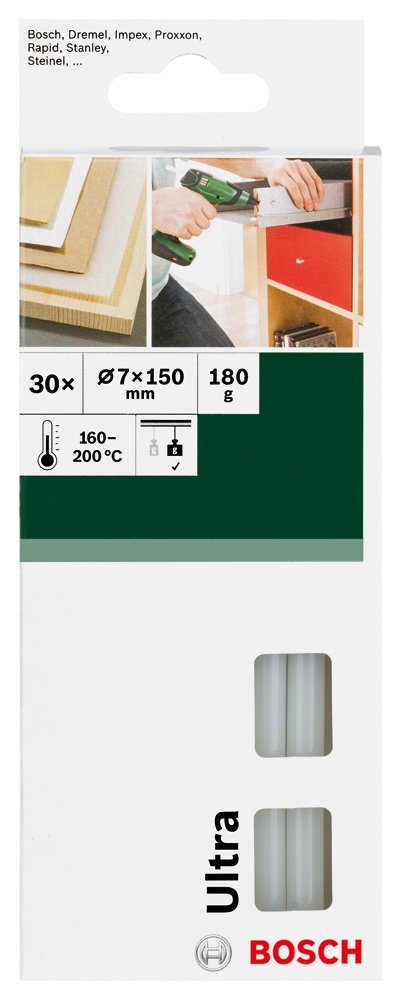 Bosch Ultra Bâtons colle 7mm 150mm x30 universel