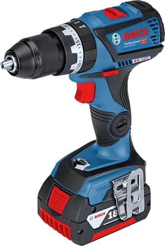 Bosch GSB 18V-60 C perceuse percussion 18V 2x5Ah L-BOXX