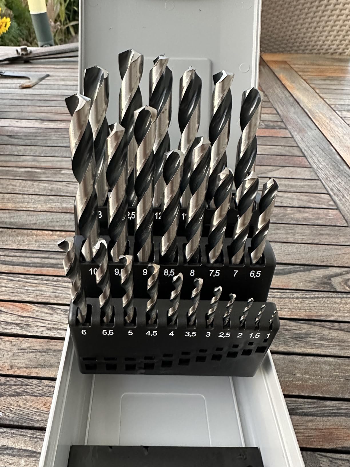 Bosch PointTeQ Coffret 25 forets HSS métal 1-13 mm
