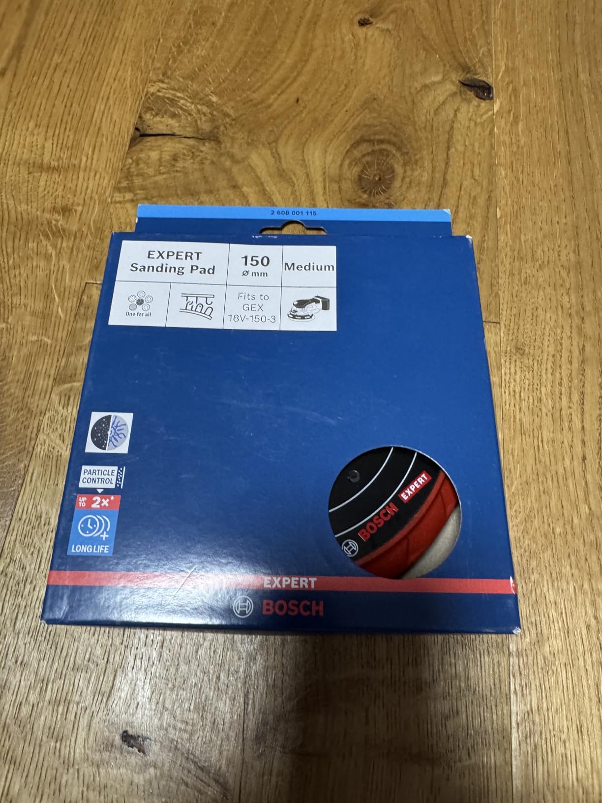 Bosch EXPERT plateau ponçage 150 mm souple multi-trous