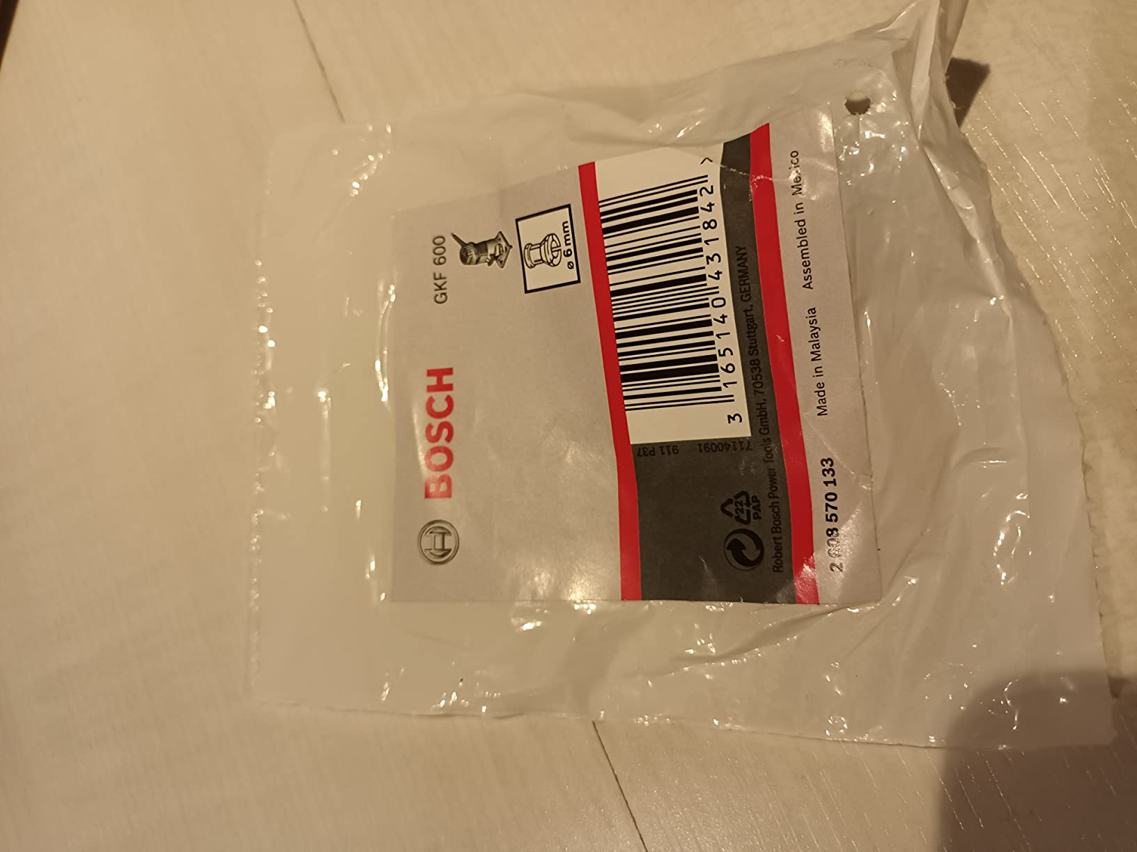 Bosch Pince de serrage défonceuse 8 mm 2608570134