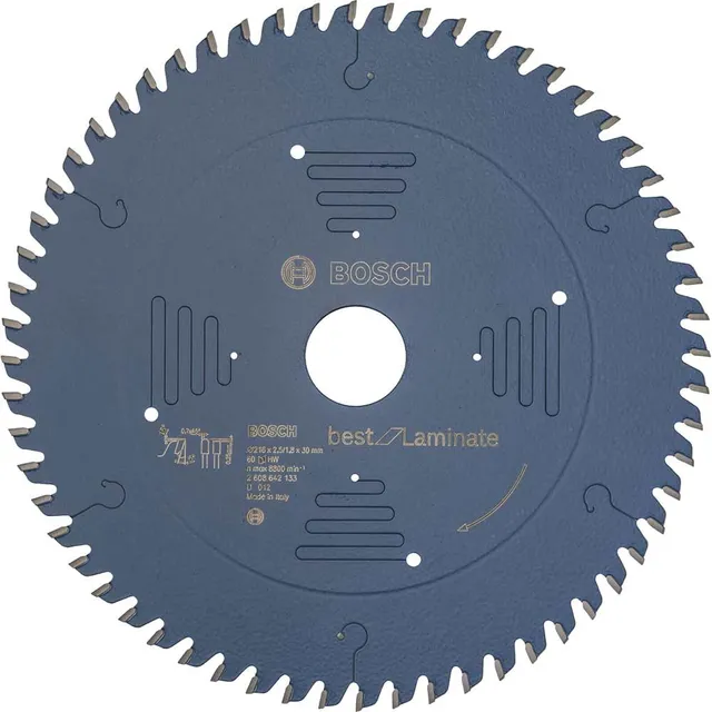 Bosch Best for Laminate lame scie circulaire 216 mm 60 dents