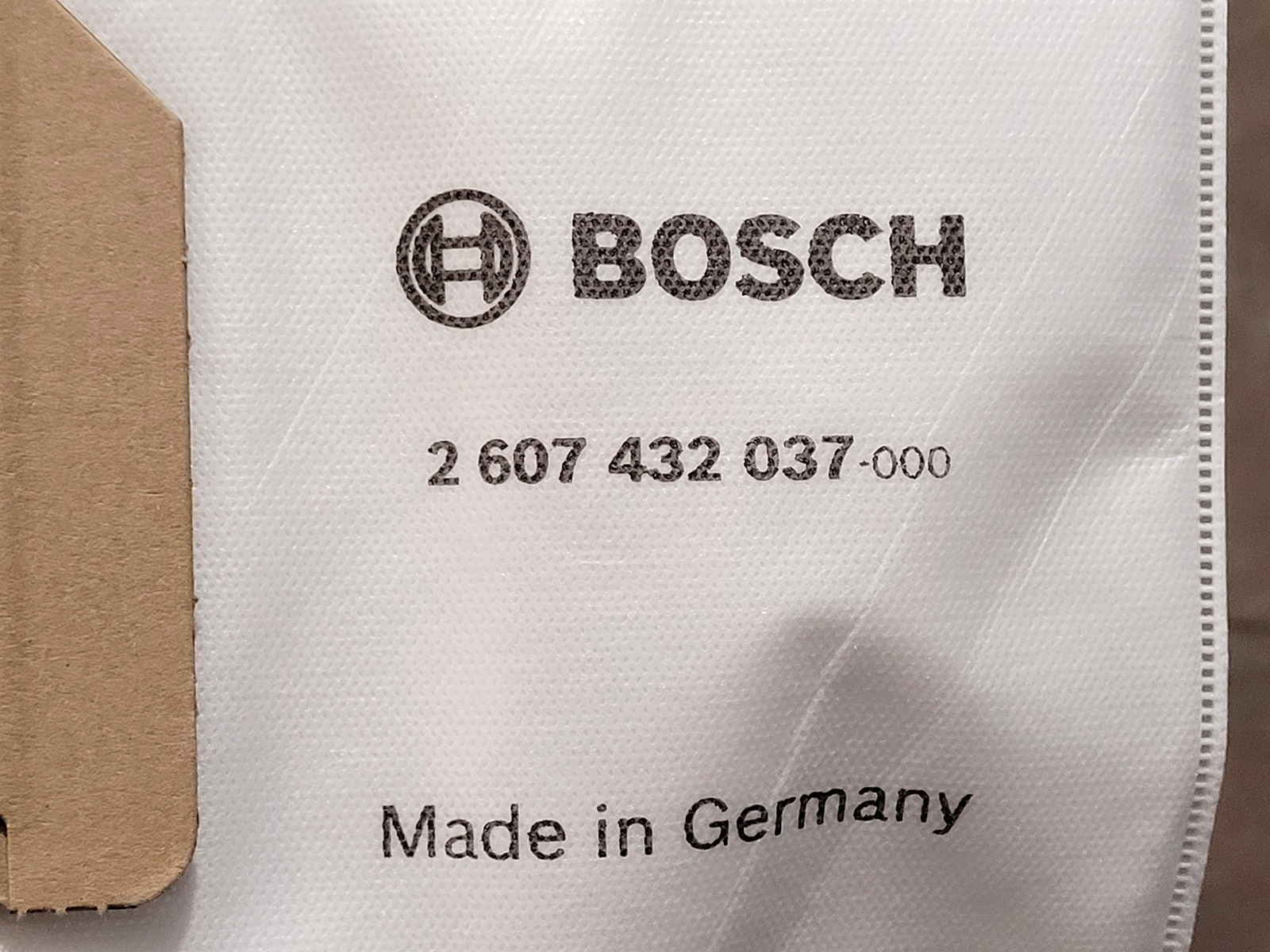 Bosch sac-filtre non-tissé GAS 35 lot 5