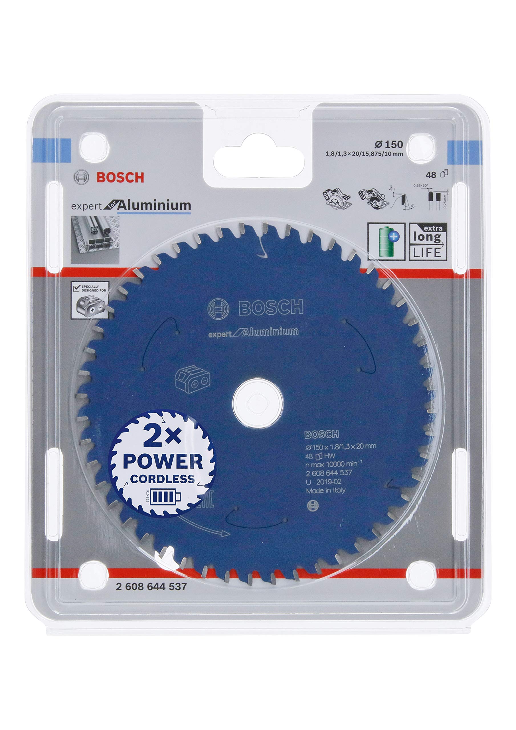 Bosch Expert Aluminium lame scie circulaire 165 mm 54 dents