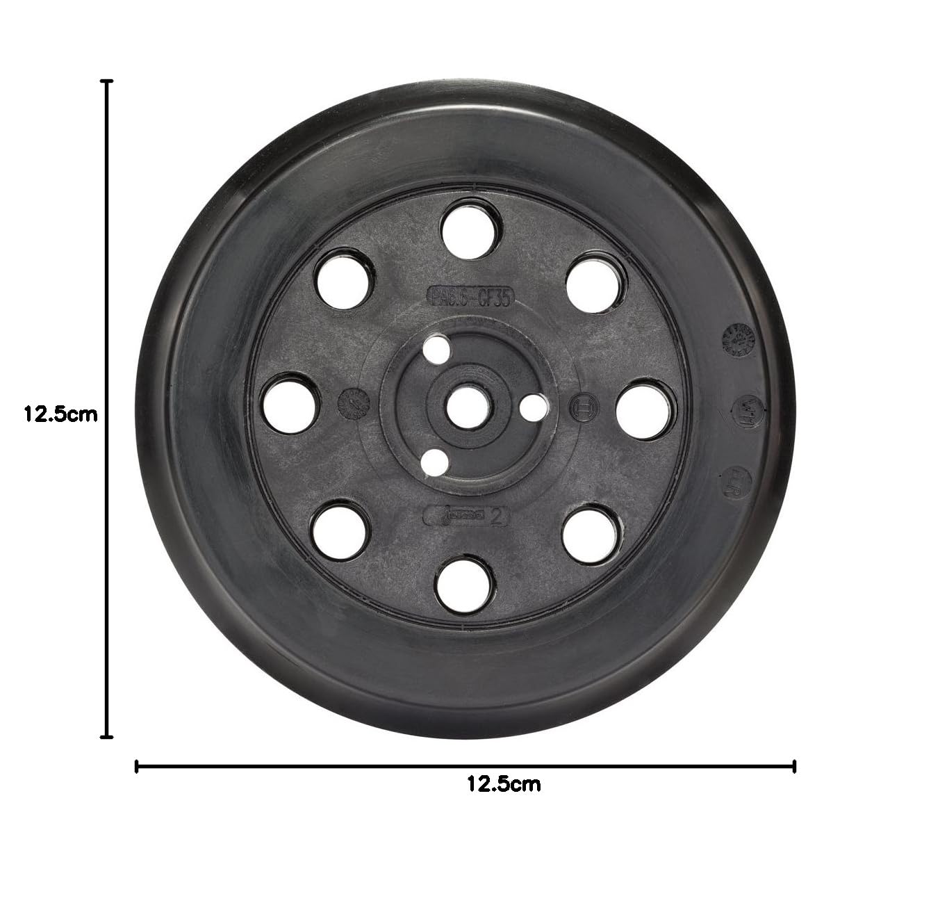 Bosch Abrasifs plateau de ponçage 125mm mi-dur
