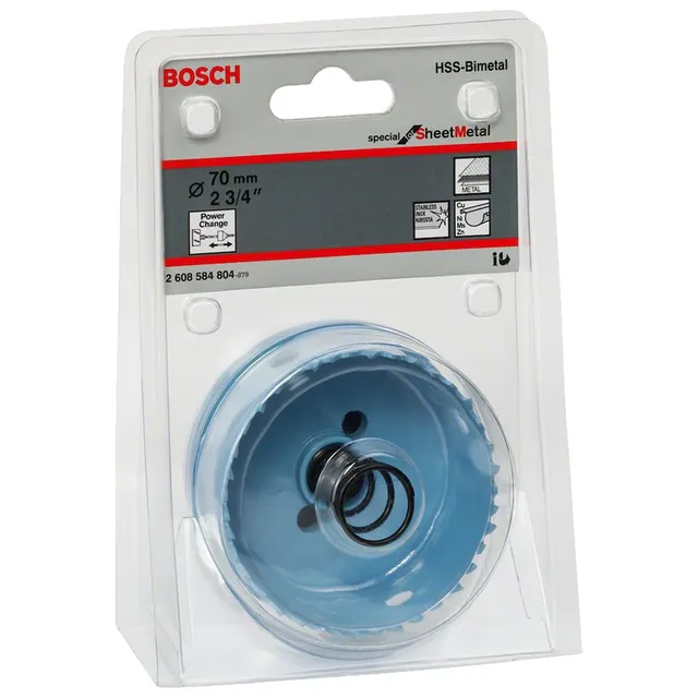 Bosch Scie cloche tôle 70 mm HSS bimétal