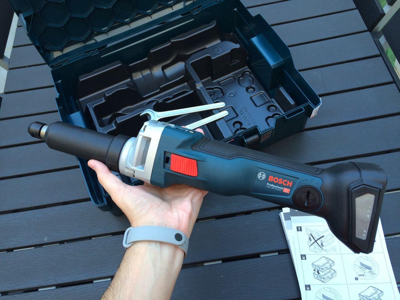 Bosch GGS 18V-10 SLC Meuleuse droite 18V carton