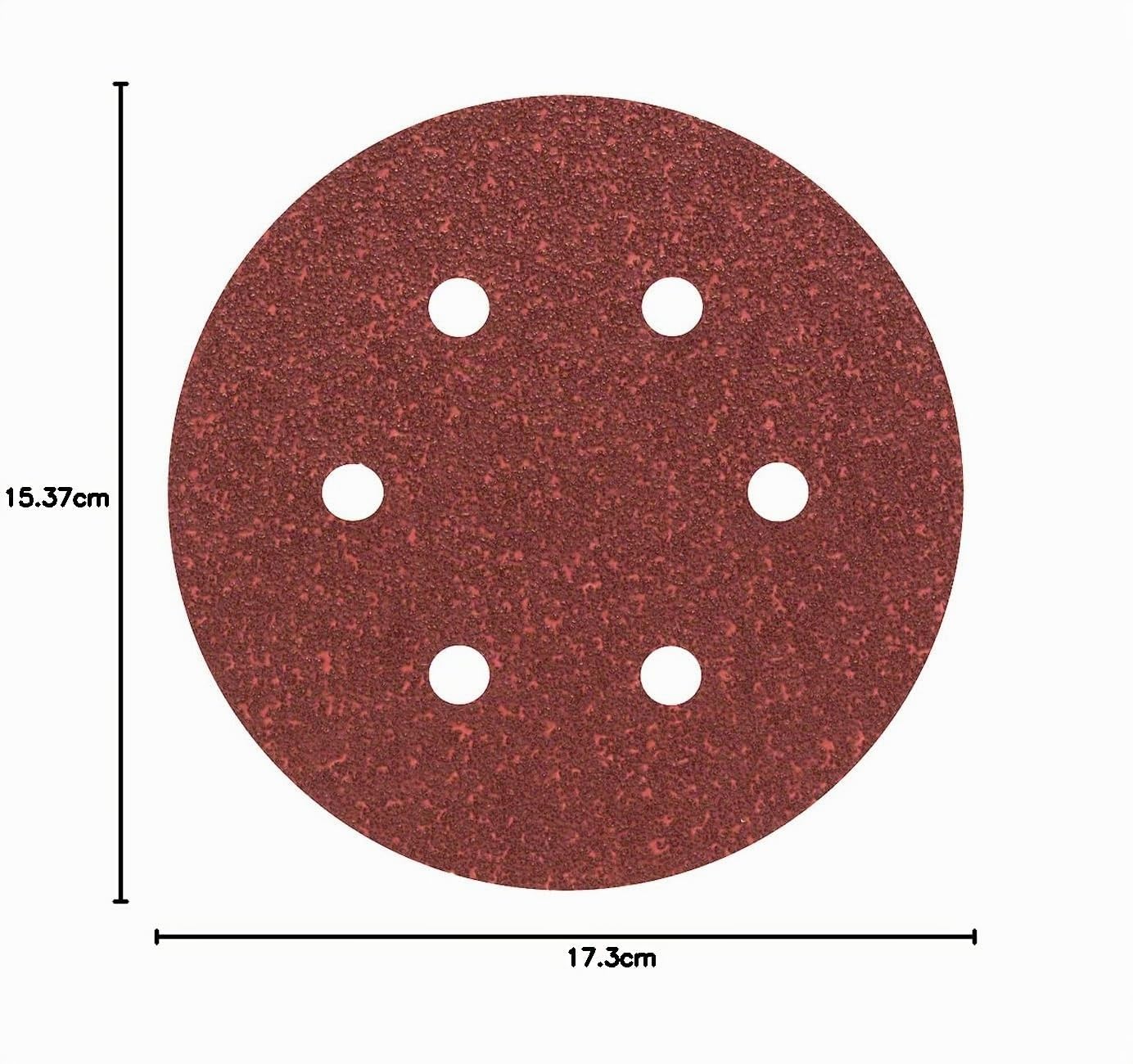 Bosch C430 disque abrasif 150 mm grain 40 lot de 5 bois