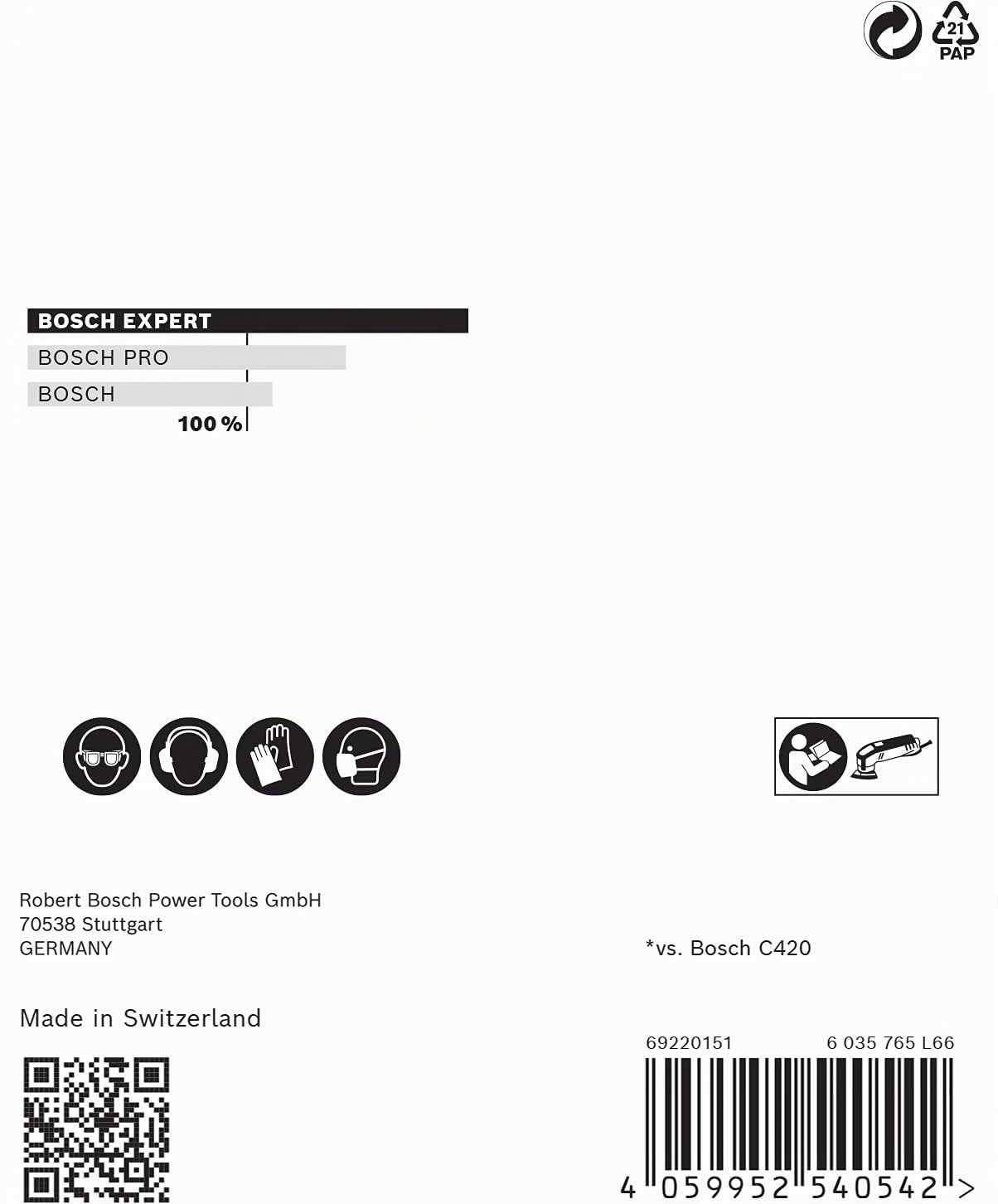 Bosch EXPERT M480 abrasif delta 93 mm grain 80 x5