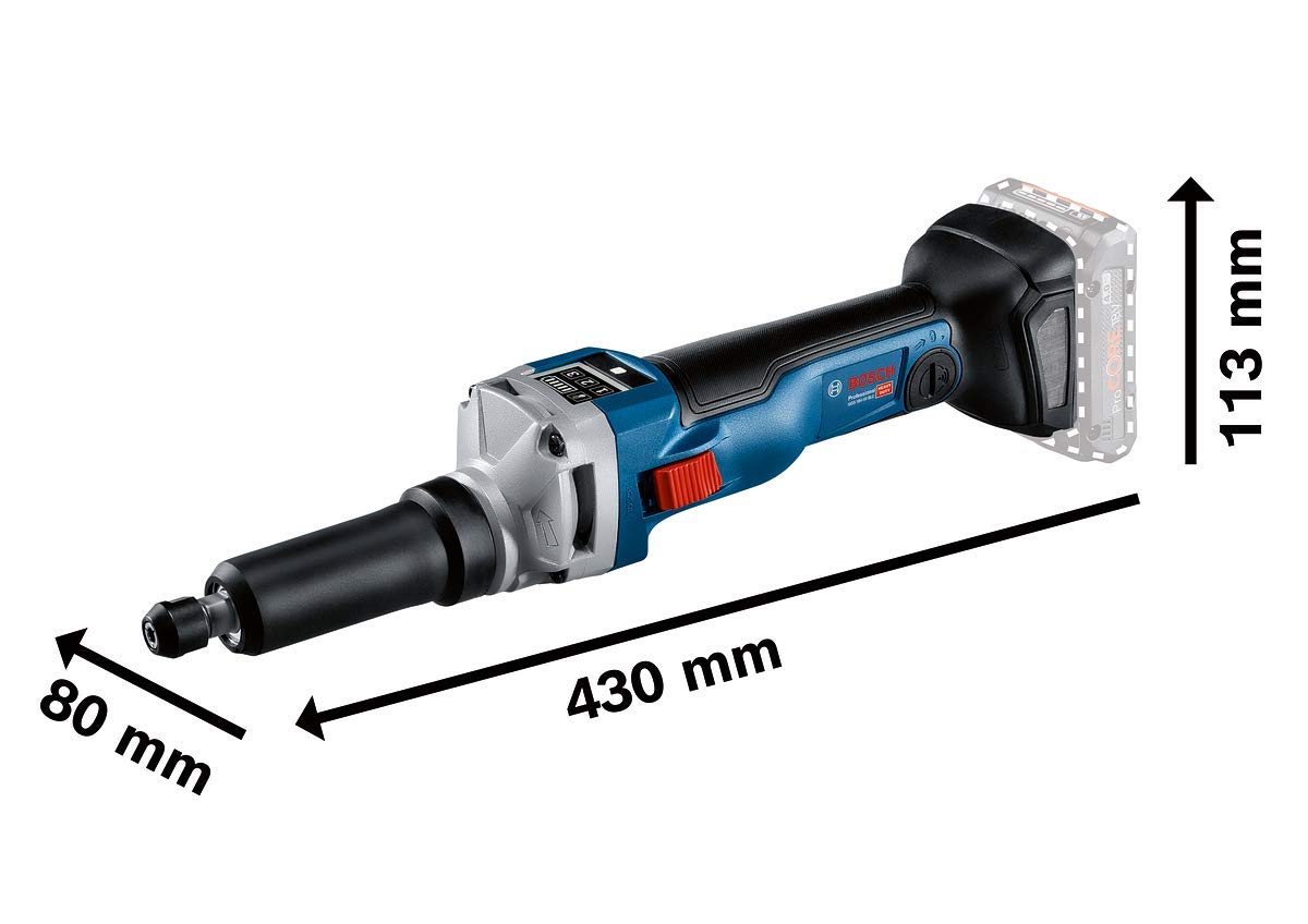 Bosch GGS 18V-10 SLC Meuleuse droite 18V carton