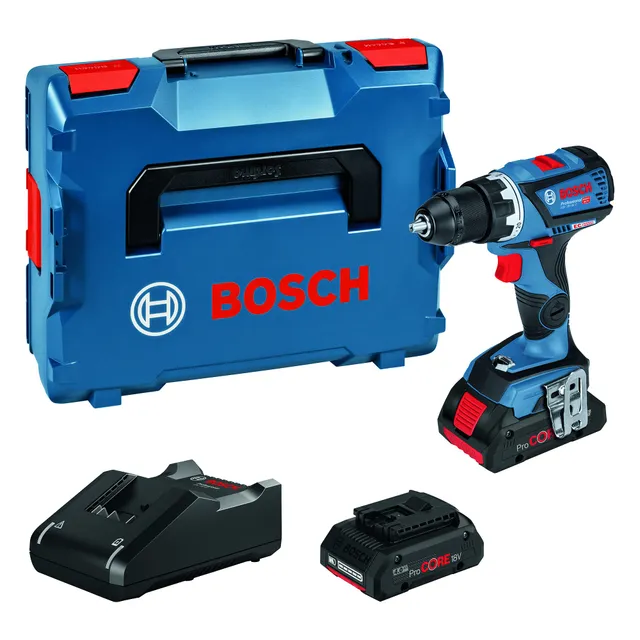 Bosch GSR 18V-60 C perceuse-visseuse 18V 2x4,0Ah L-BOXX