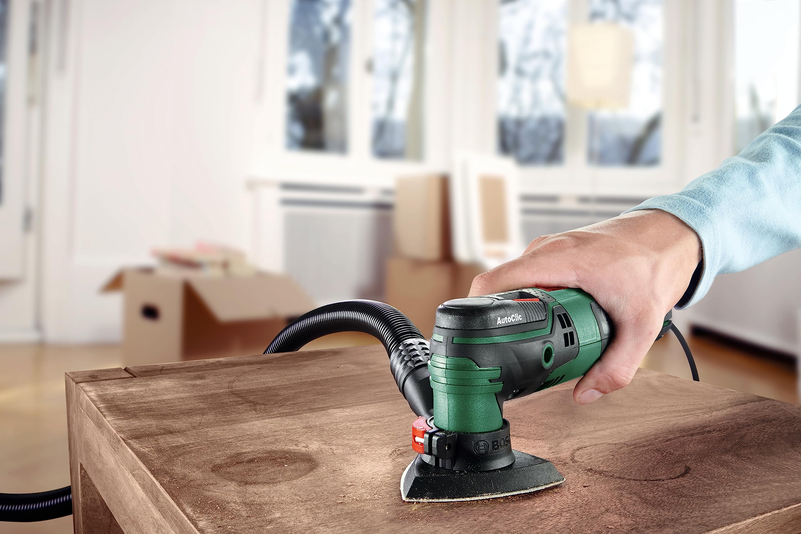 Bosch AVZ 93 G plateau abrasif Delta Starlock PMF