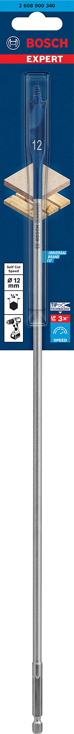 Bosch Expert Self Cut Speed coffret mèche plate 14-24 mm 6 pcs