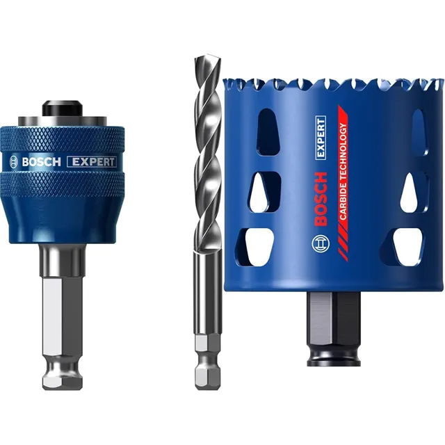 Bosch Expert scie trépan 68 mm + adaptateur Power Change