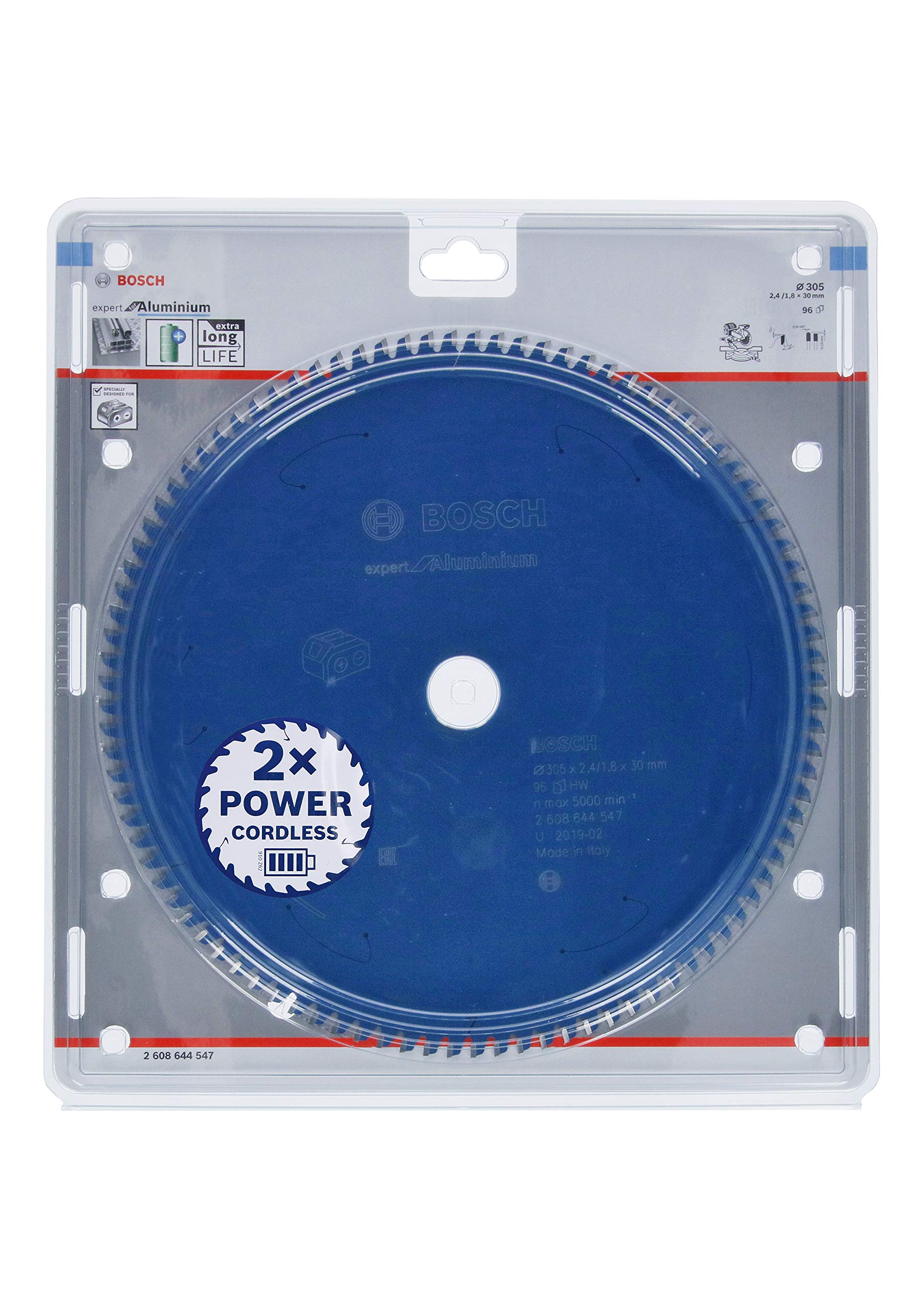 Bosch Expert for Aluminium lame 254x30 78 dents alu