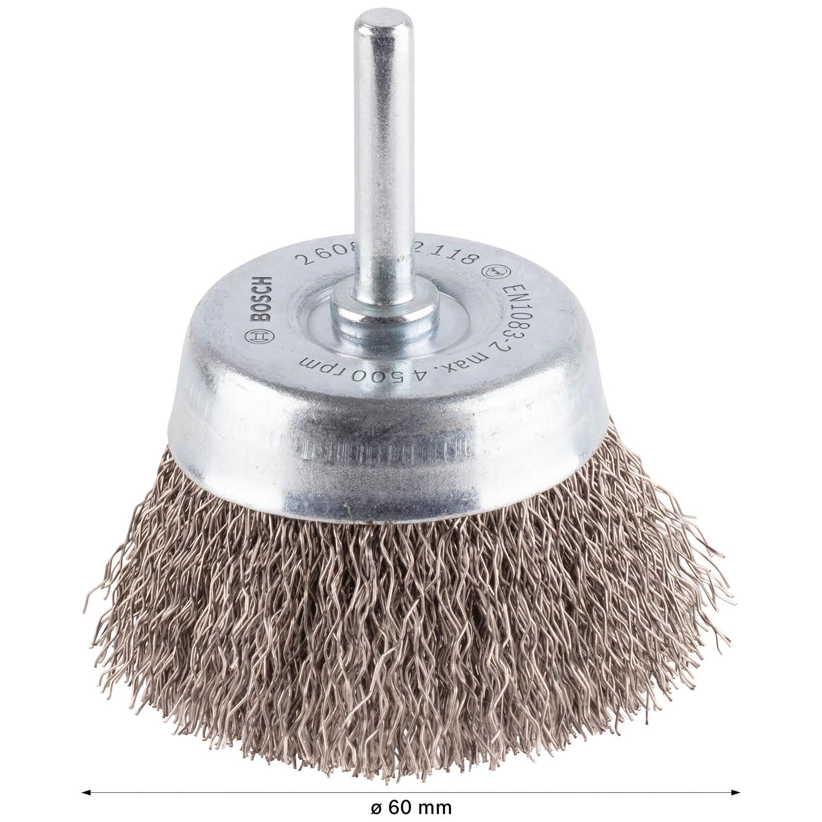 Bosch brosse boisseau 60 mm inox 0,3 mm