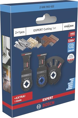 Bosch EXPERT Cutting kit 3 lames oscillantes Starlock