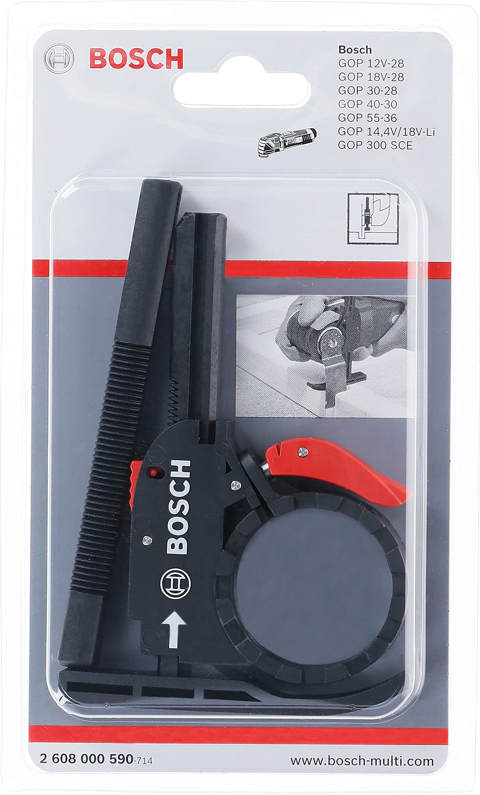 Bosch Expert butée profondeur lame segment plongeante Starlock