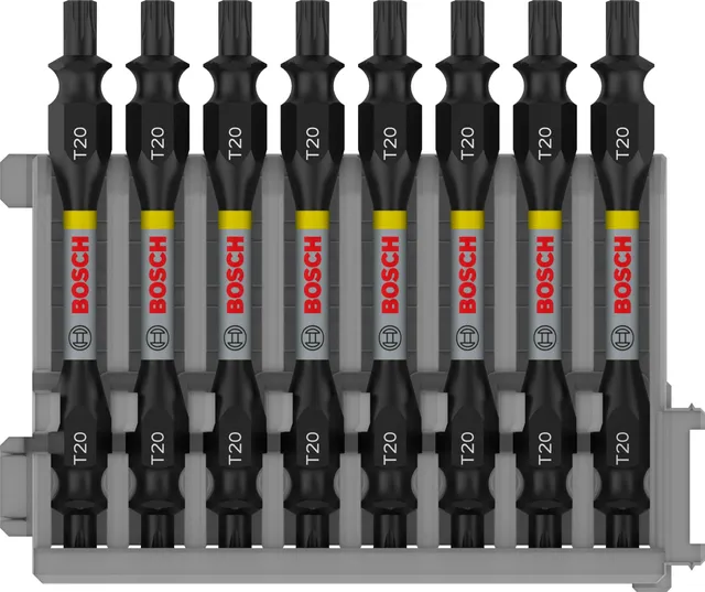 Bosch PRO Impact embouts double T20 65 mm x8
