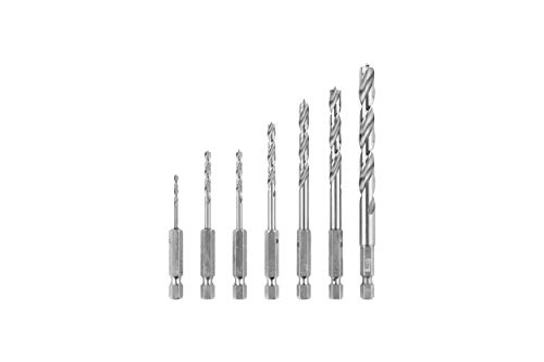 Bosch Coffret 7 forets hélicoïdaux bois pour perceuse
