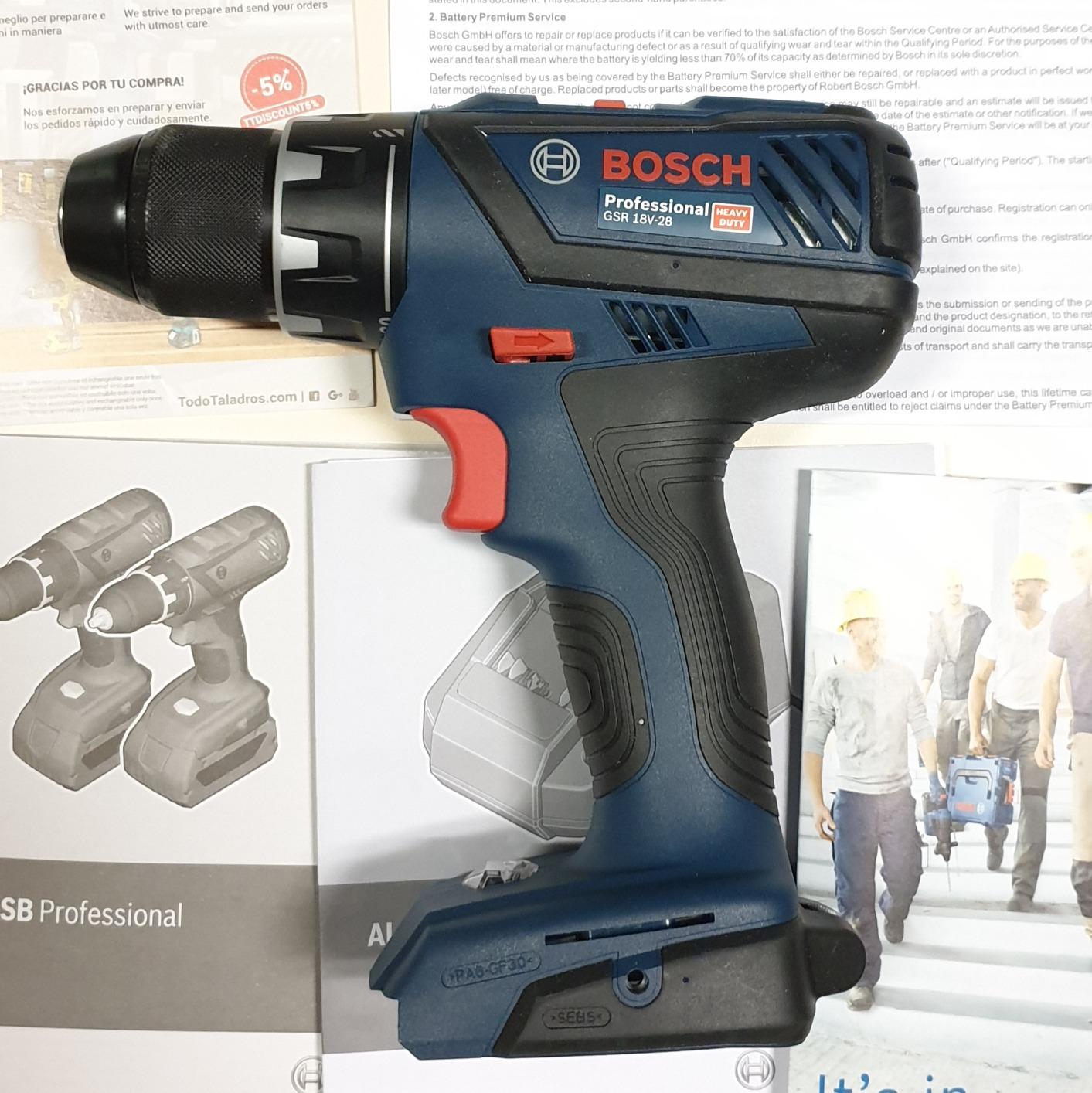 Bosch GSR 18V perceuse-visseuse sans fil 2 batteries