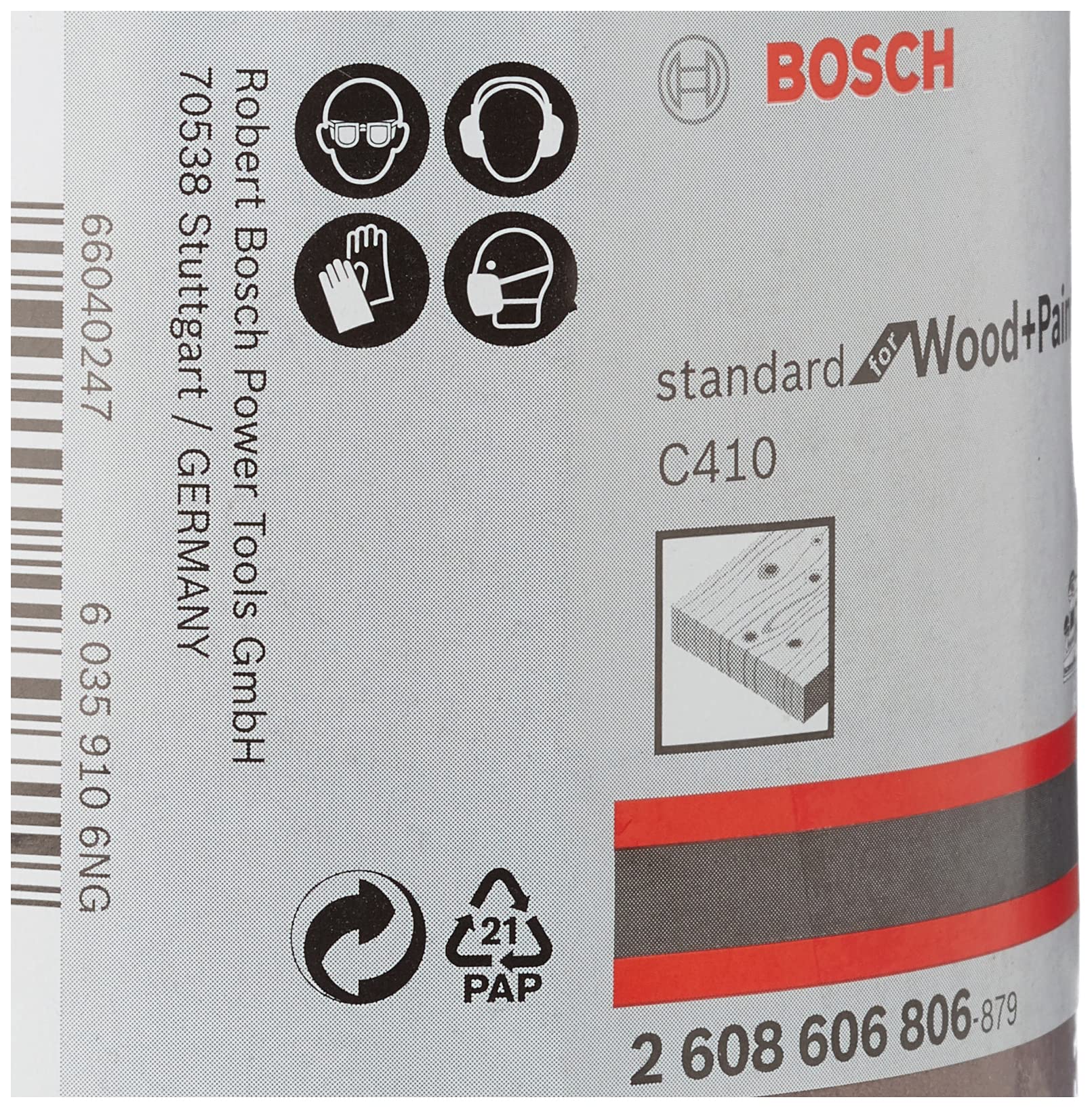 Bosch Abrasifs C410 rouleau abrasif grain 180 93mm x 5m