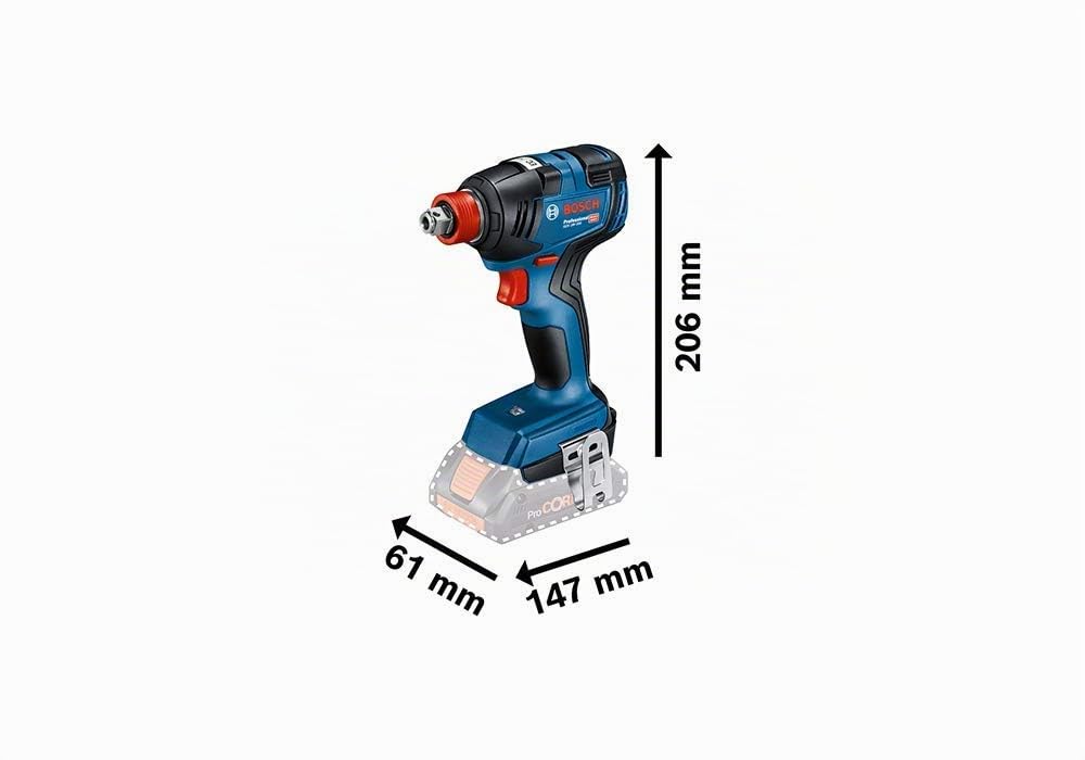 Bosch GDX 18V-200 + GSR 18V-55 set visseuses 18V 2x 4,0 Ah