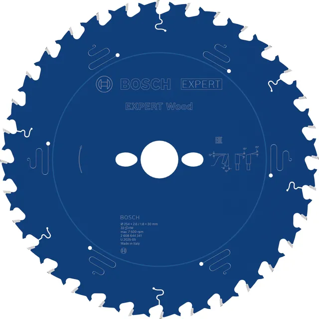 Bosch EXPERT Wood lame circulaire 254x30 mm T32