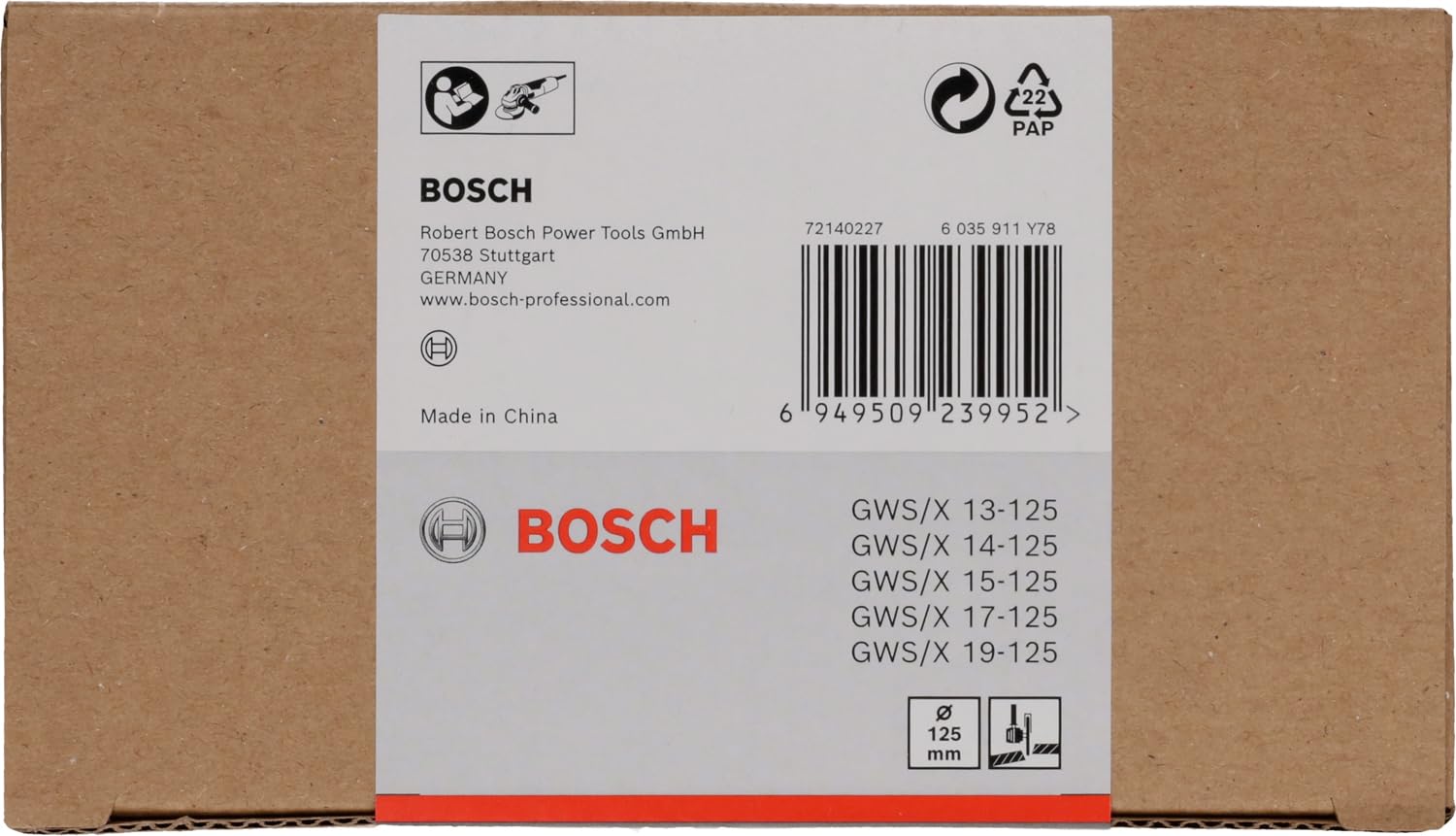 Bosch capot coupe métal 125 mm levier pour GWS