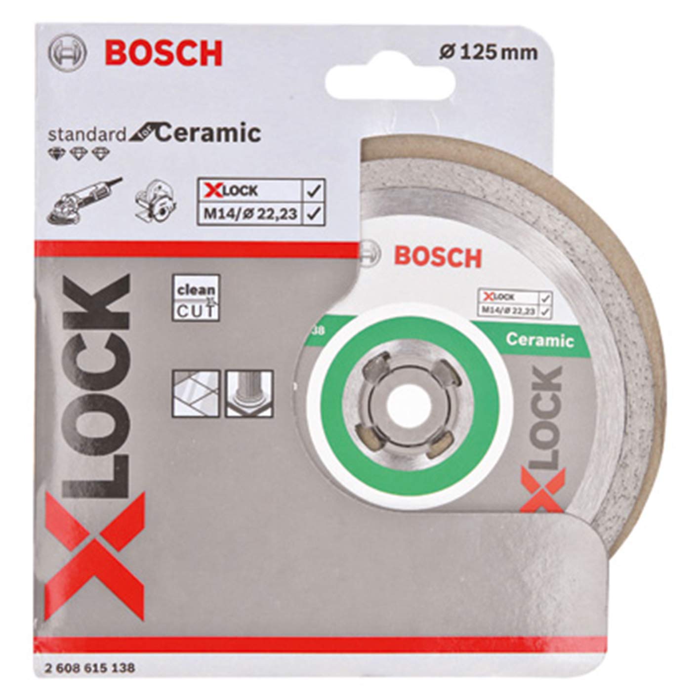 Bosch X-LOCK Disque Diamant Céramique 115 mm