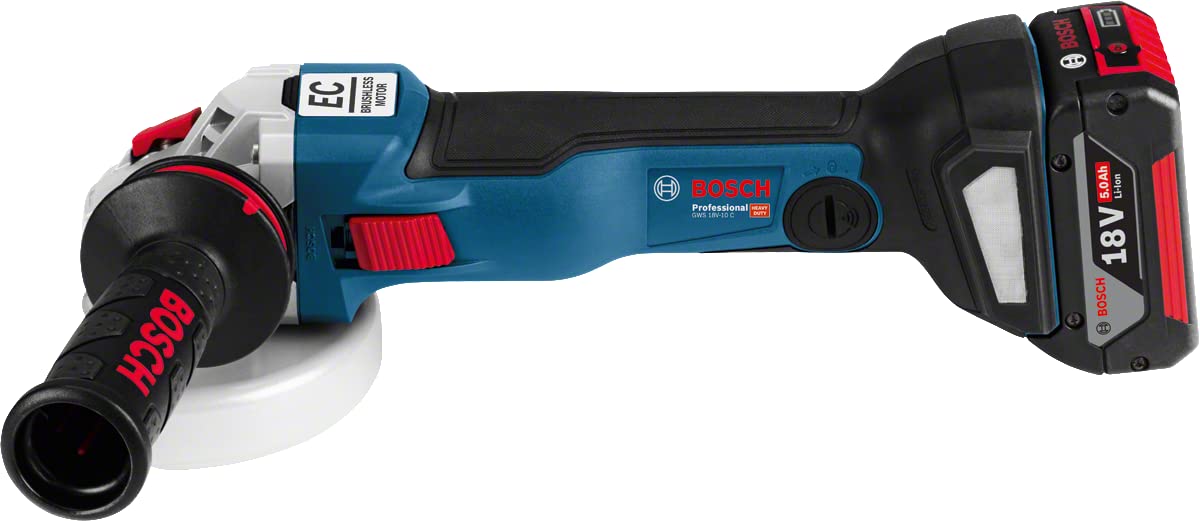 Bosch GWS 18V-10 meuleuse angulaire 125 mm 2x5,0 Ah