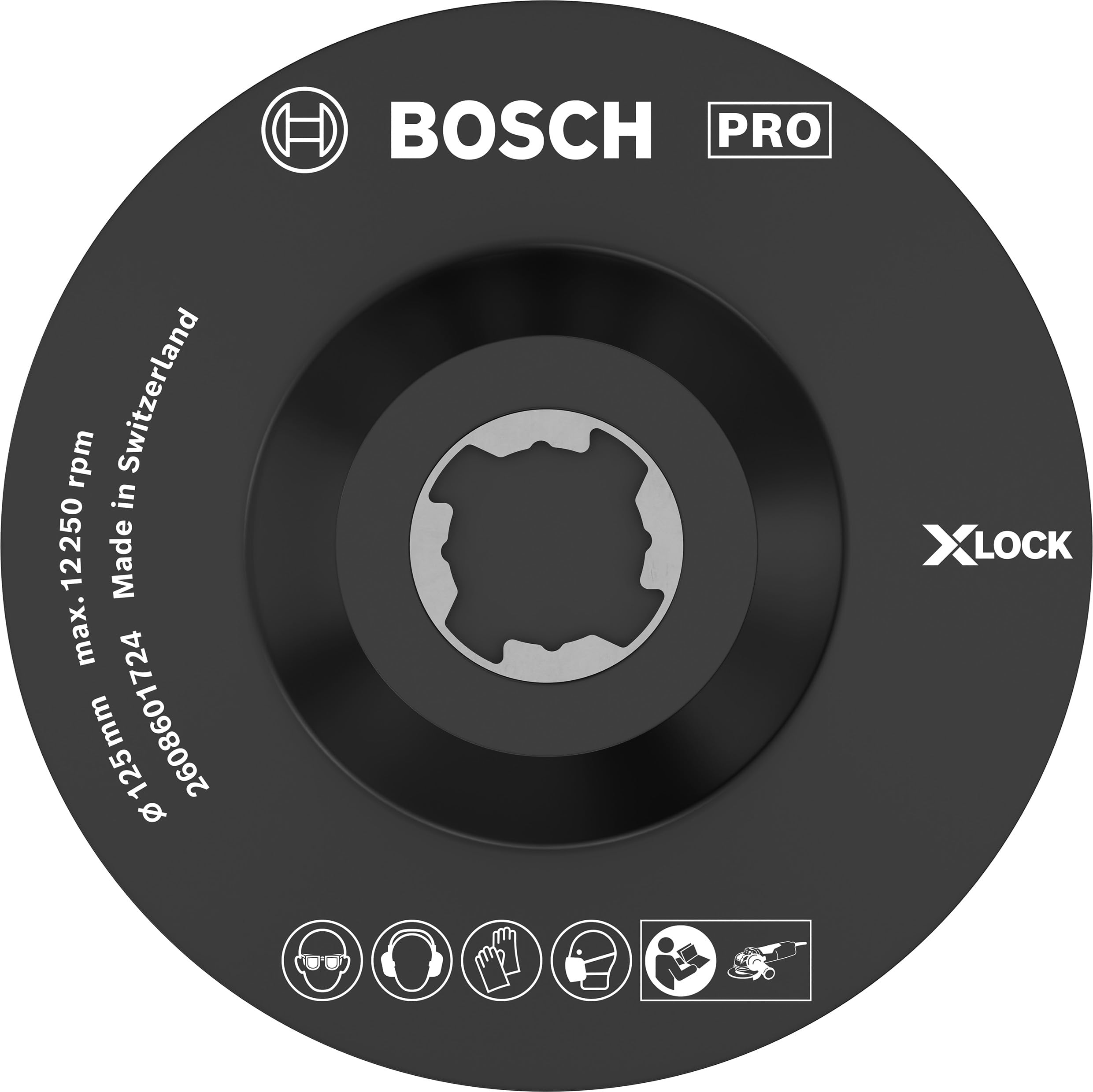 Bosch 2608601724 plateau ponçage X-LOCK Ø 125 mm