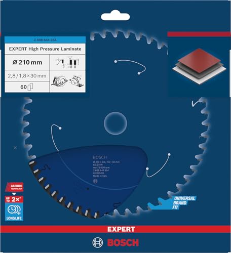 Bosch Expert Laminate lame circulaire 210x30 mm 60 dents