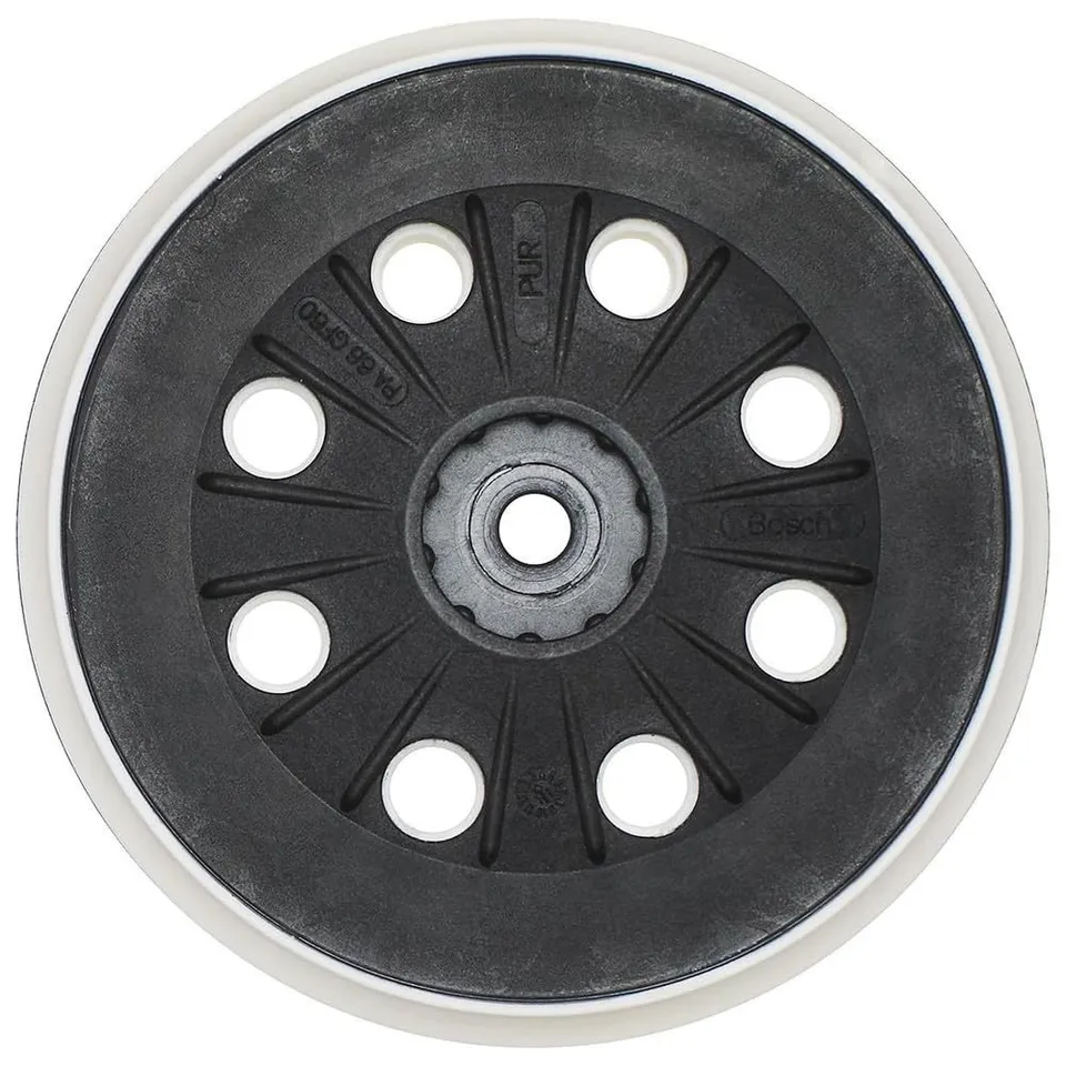 Bosch plateau ponçage mi-dur 125 mm noir