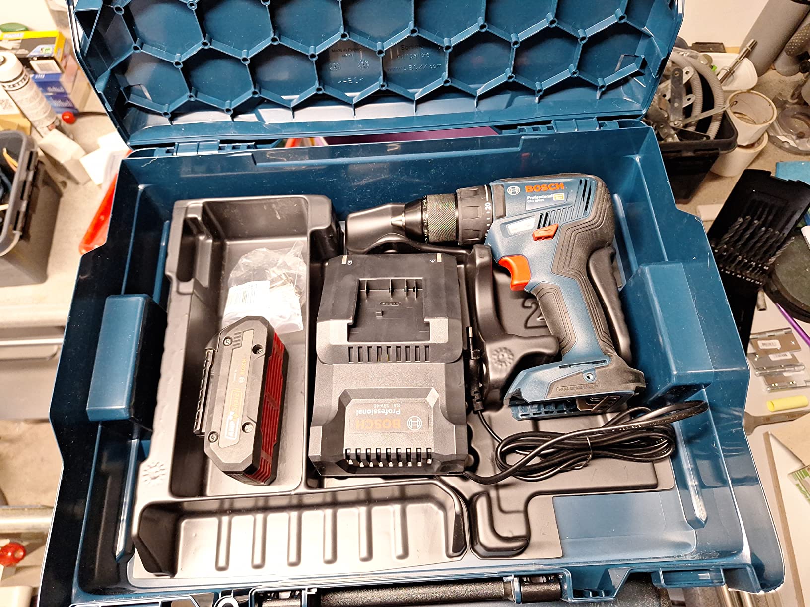 Bosch GSR 18V-55 perceuse-visseuse 18V 55 Nm 2x4,0 Ah