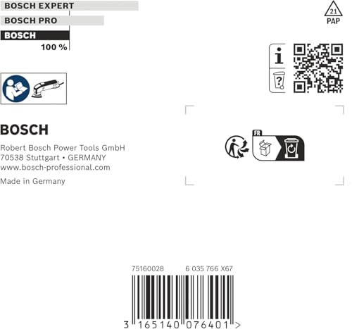 Bosch Plateau de ponçage pour ponceuse vibrante abrasif