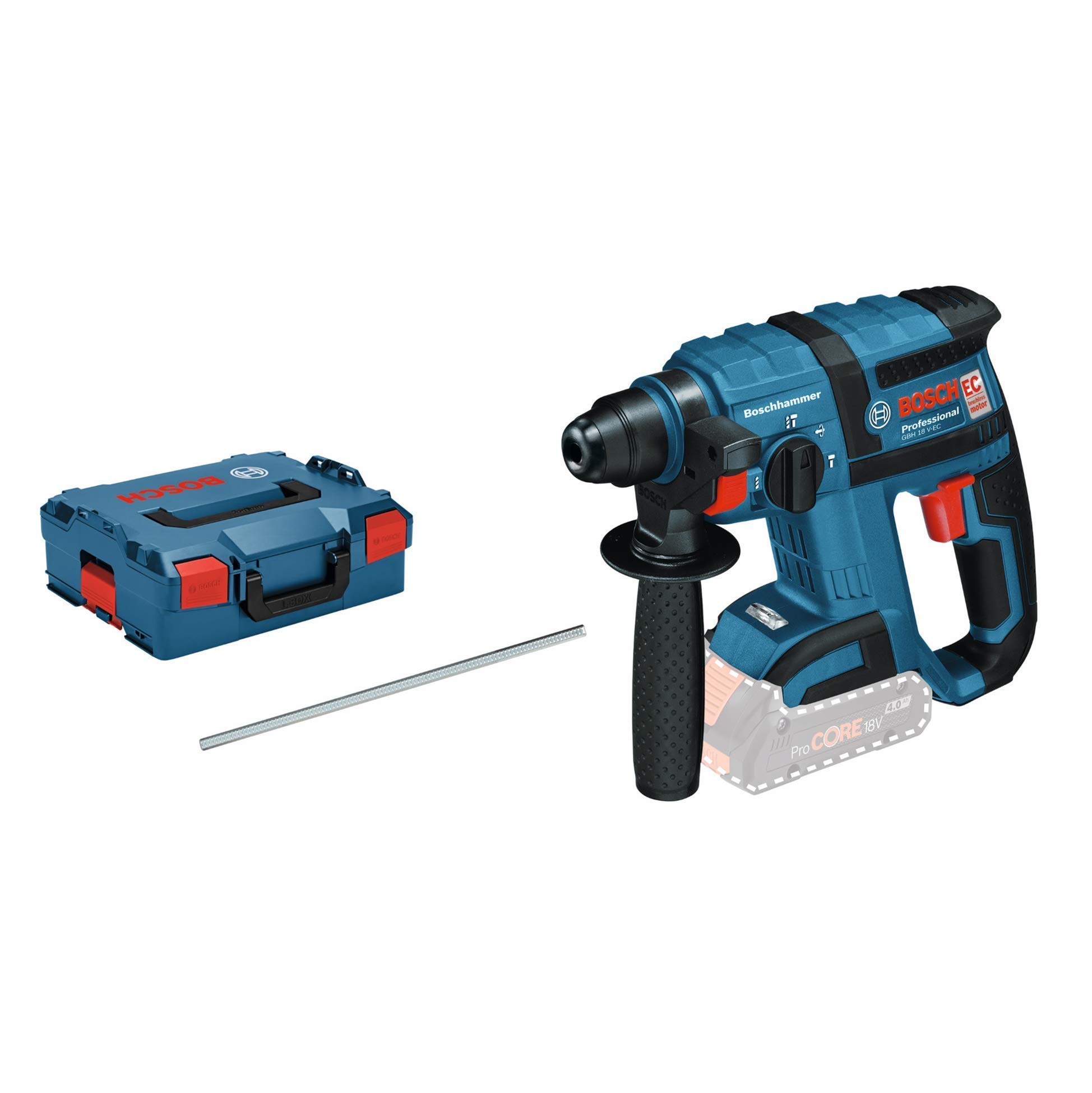 Bosch GBH 18 V-EC perforateur 18V 1,7 J L-BOXX