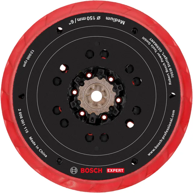 Bosch EXPERT plateau ponçage 150 mm souple multi-trous