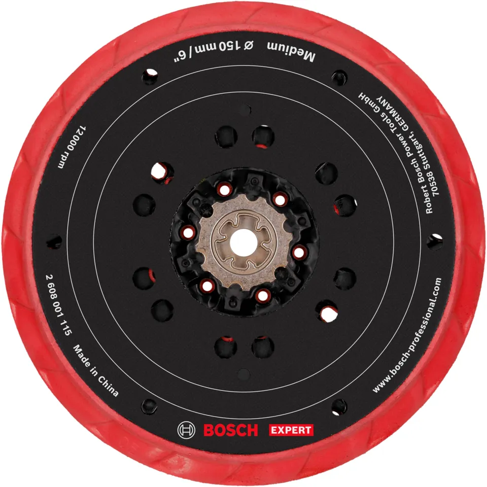Bosch EXPERT plateau ponçage 150 mm souple multi-trous
