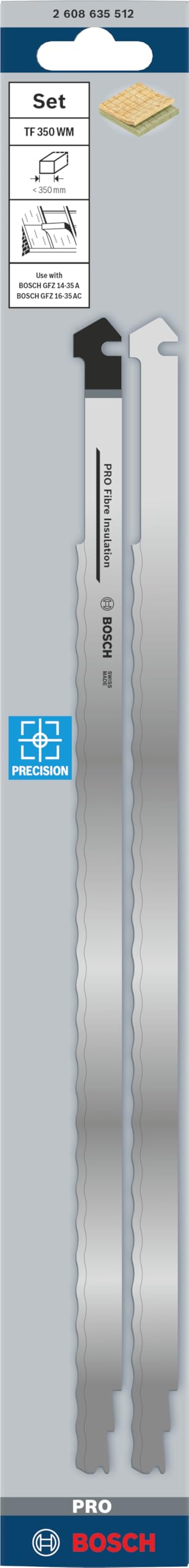 Bosch PRO Fibre Insulation lame tandem TF350WM 408 mm