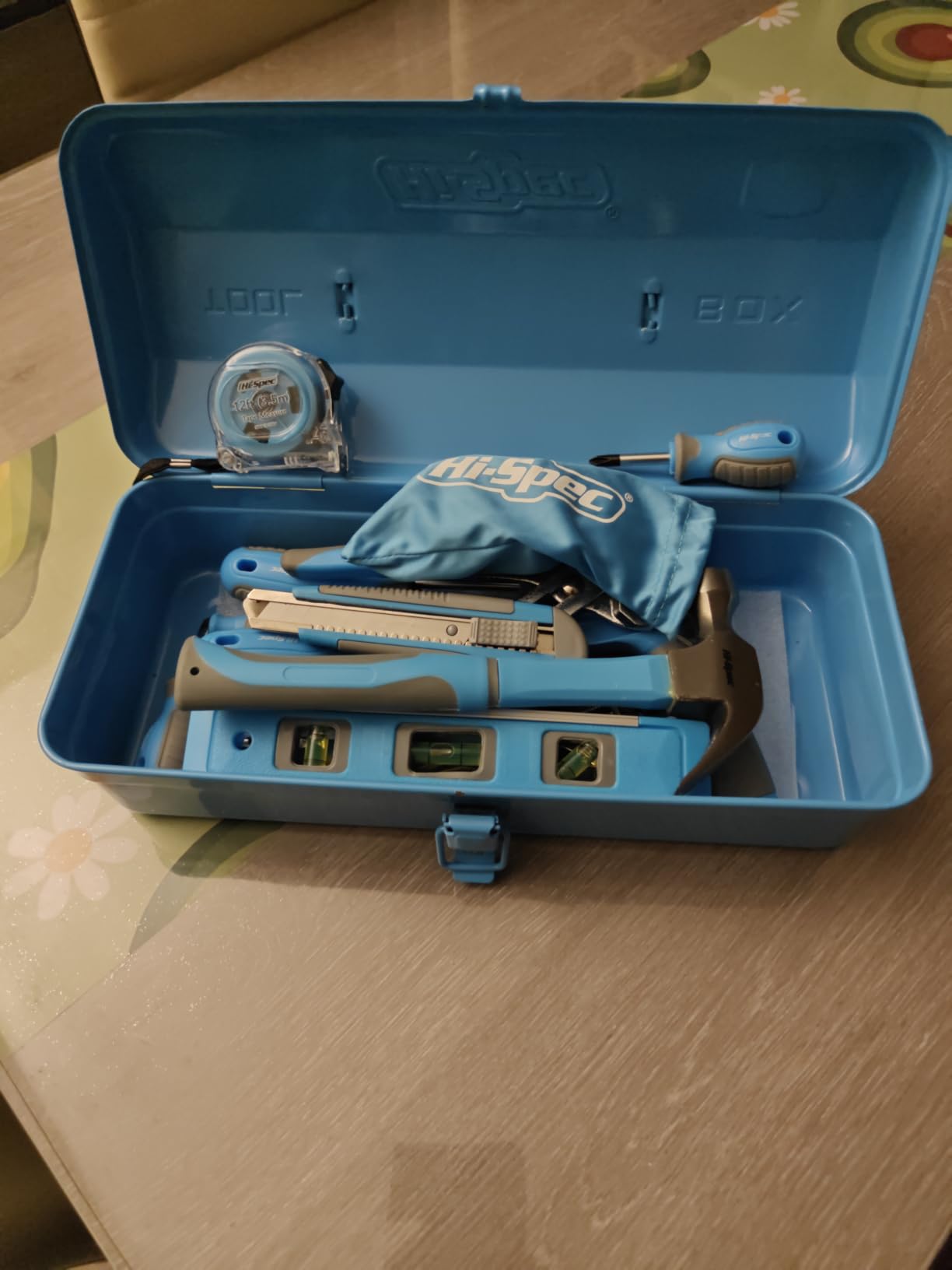 Hi-Spec KIDS Series boîte métal bleue débutant 9p