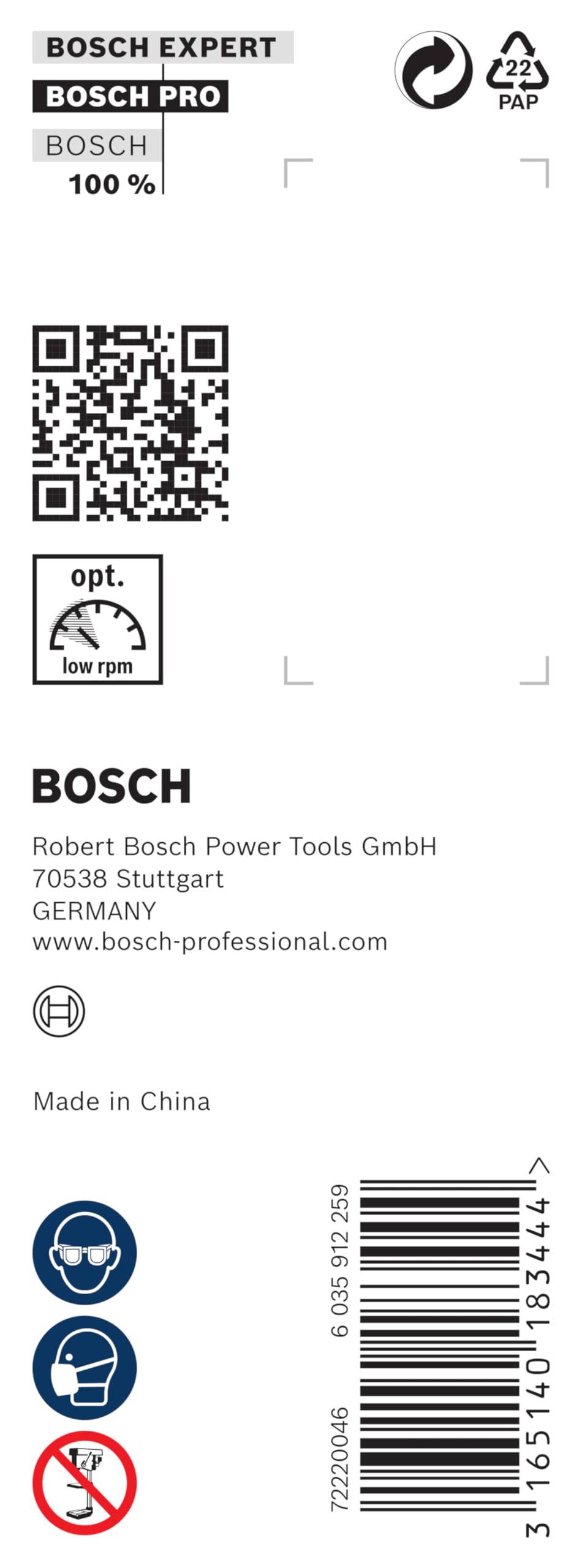 Bosch mèche bois hélicoïdale 25 mm 235 mm six pans